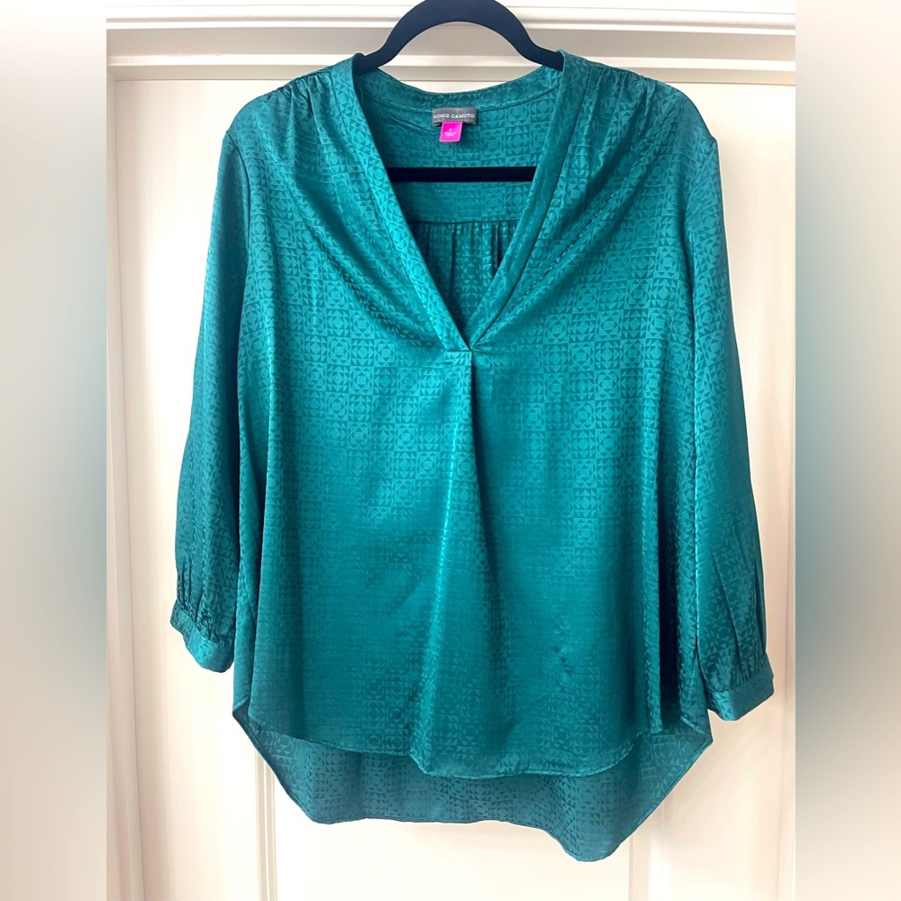 Vince Camuto Spruce Green Blouse, size L